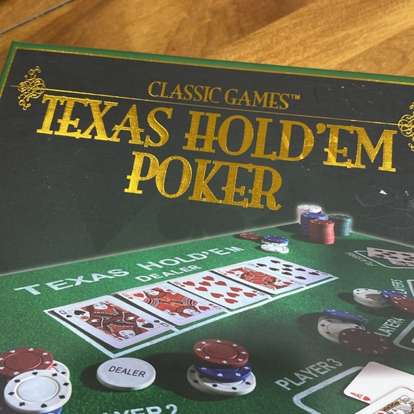 NWOT. Texas Hold’Em Poker set. - Picture 2 of 9